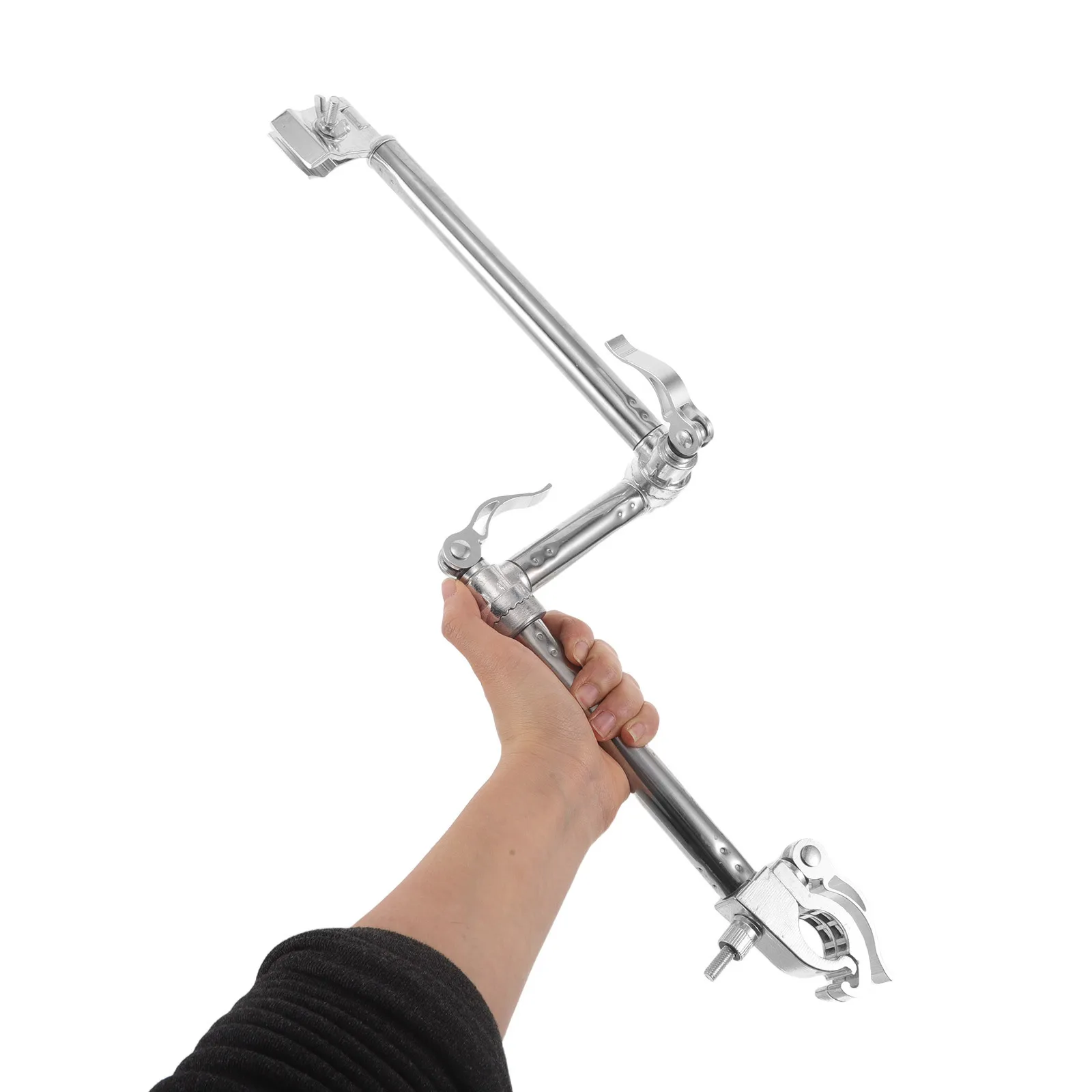 

Wheelchair Umbrella Holder Adjustable Foldable 360 Rotating Umbrella Stand Clamp for Electric Scooter Bicycle