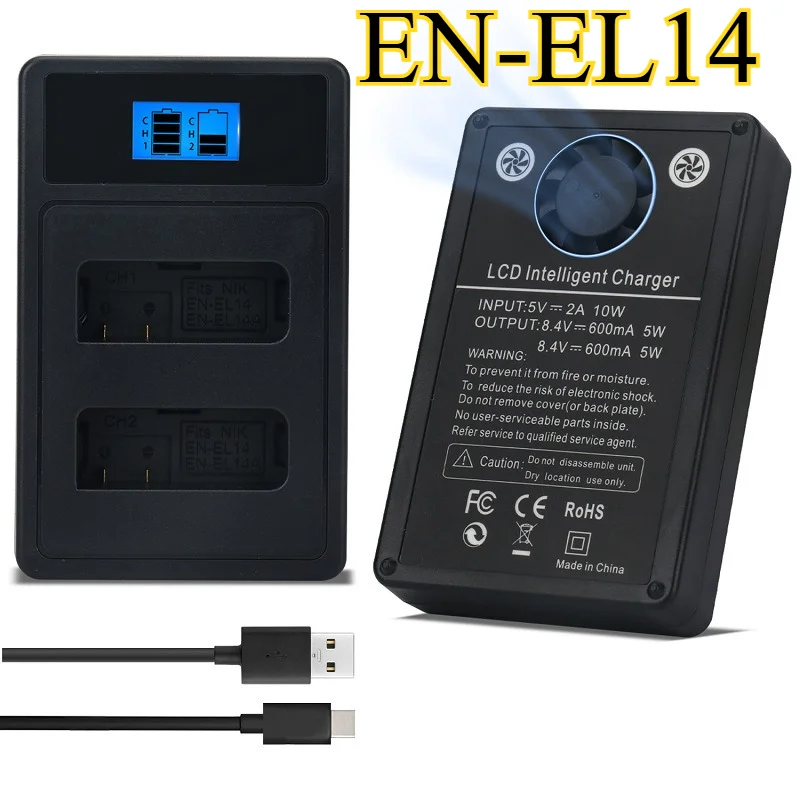 EN-EL14 Dual Usb Ch… - image