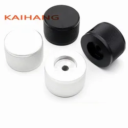 1PCS 38×25mm all-aluminum knob cap Potentiometer Encoder Knob cap amplifier volume/Electronic instrument switch cap hole 6.0mm