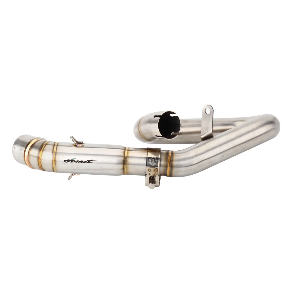 For Honda CB600F 2007to2013 CBR 600F Hornet CB 600F 2007-2013 CBR 600F Escape Motorcycle Exhaust Middle tail Link Pipe Slip-On