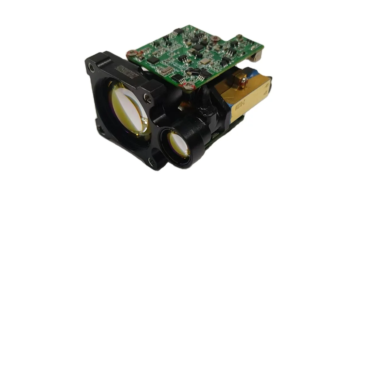 Multi-Target Ranging 7km Laser Rangefinder Module RS422 Dual Laser Distance Sensor 0.5mrad 1535 Laser Rangefinder Module for UGV