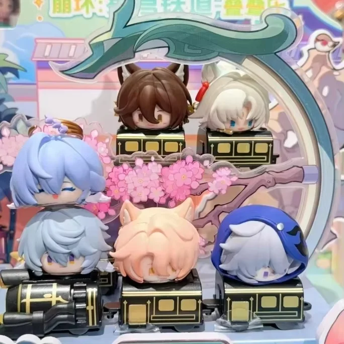 

Mihoyo v3 Официальные штабелируемые фигурки Honkai Star Rail, модная слепая коробка, игрушка, фигурка, украшение для рабочего стола, подарочный орнамент