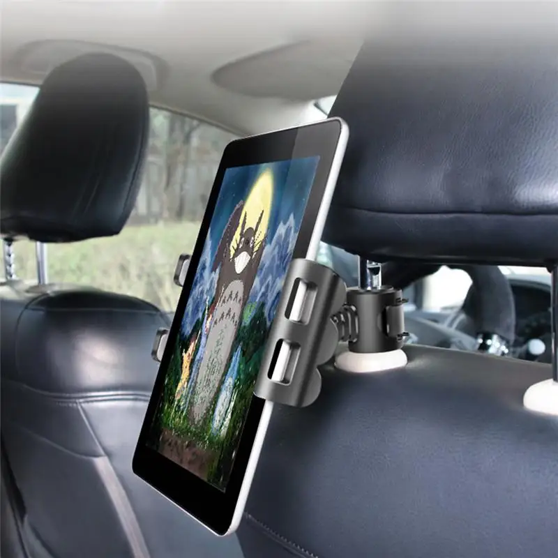 Support de téléphone portable pour siège arrière de voiture ou de camion, support de téléphone portable, support de smartphone, iPad, GPS, 360 résistant, 1 pièce