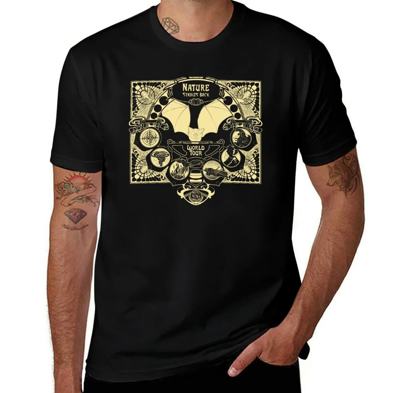 

Nature Strikes Back - World Tour 2020/2021 T-Shirt cotton tshirt 100% anime t shirts for man