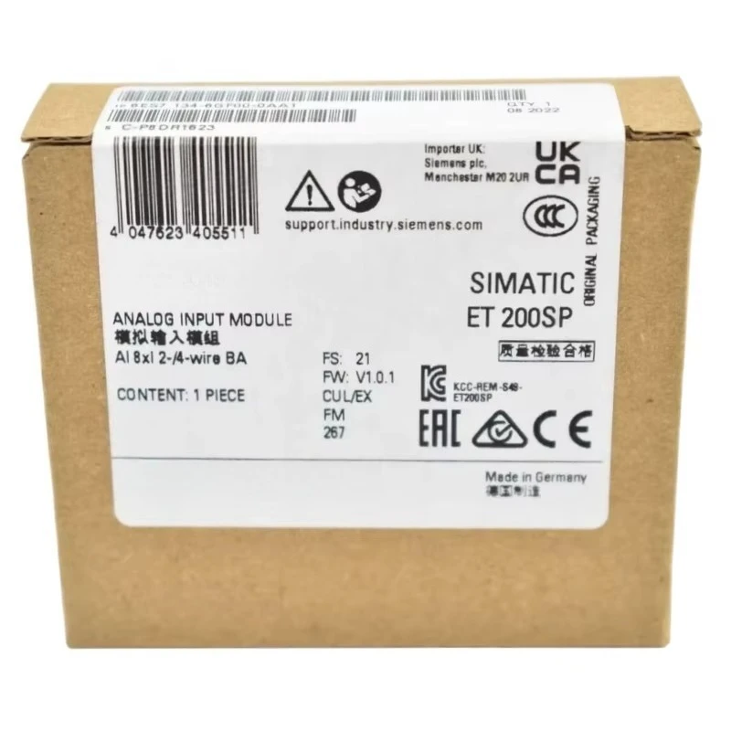 6ES7134-6GF00-0AA1 S7-1200 Analog Module PLC Programming Controller Industrial Automation I/O Module