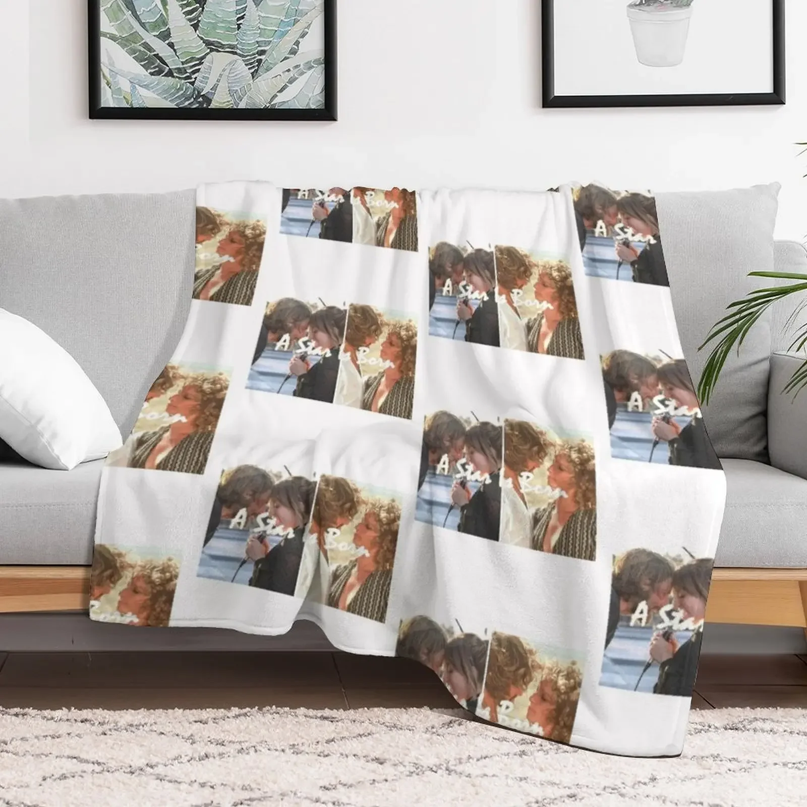 A STAR IS BORN - BARBRA STREISAND Throw Blanket Anti Shedding Soft Fuzzy Blanket for Home