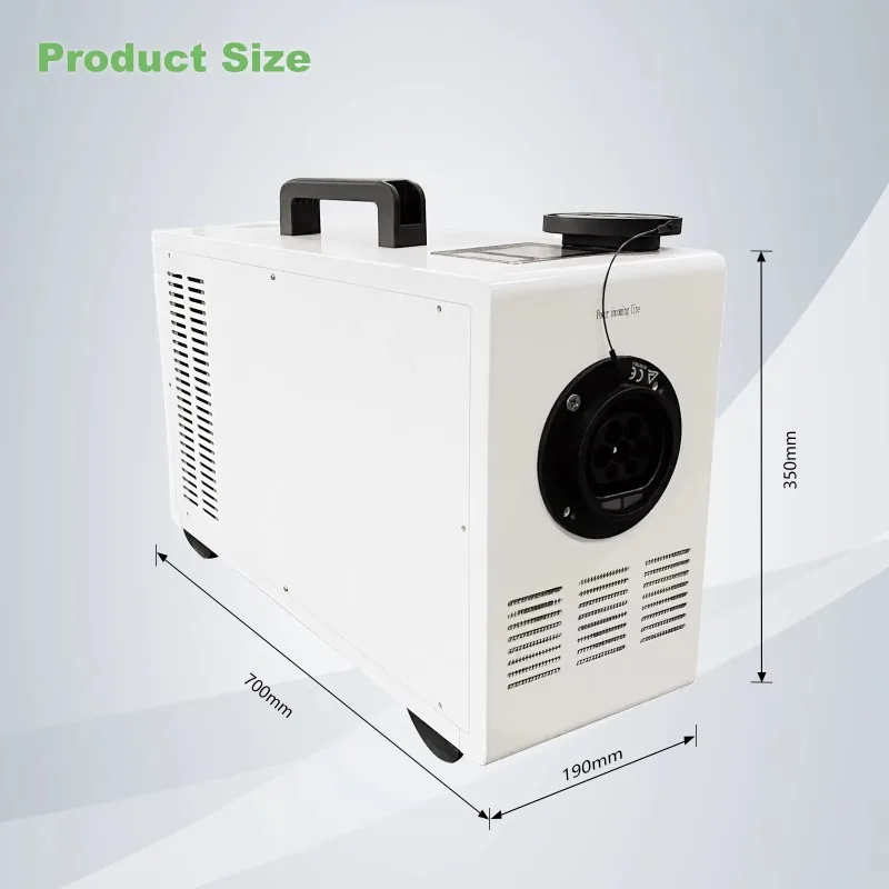 20KW 30KW 40KW Portable DC EV Charger Movable GBT Fast EV Charging Station