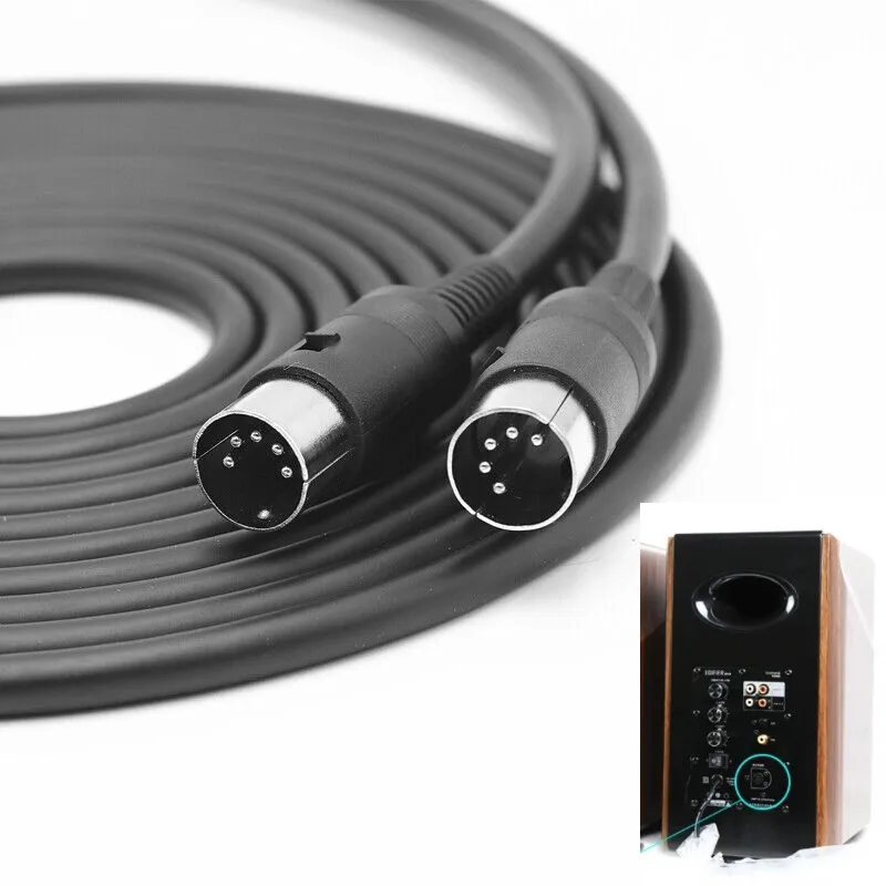 5-контактный аудиокабель DIN между мужчинами для динамиков Edifier S1000 R2000DB A300