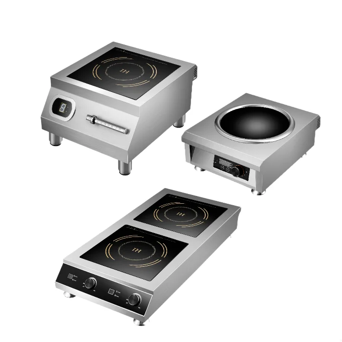 Sunmax  Commercial Built in Induction Cooker Table Top Cooker Electric Range Insert Stainless Steel 5000W Cooker Burner