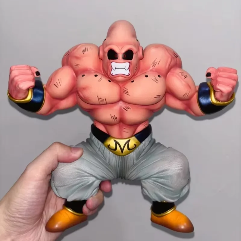 

New Arrival Hot Sale Dragon Ball Z Muscle Buu Figure 25cm Action Anime Figure Model Collection Room Ornament Toys Birthday Gifts