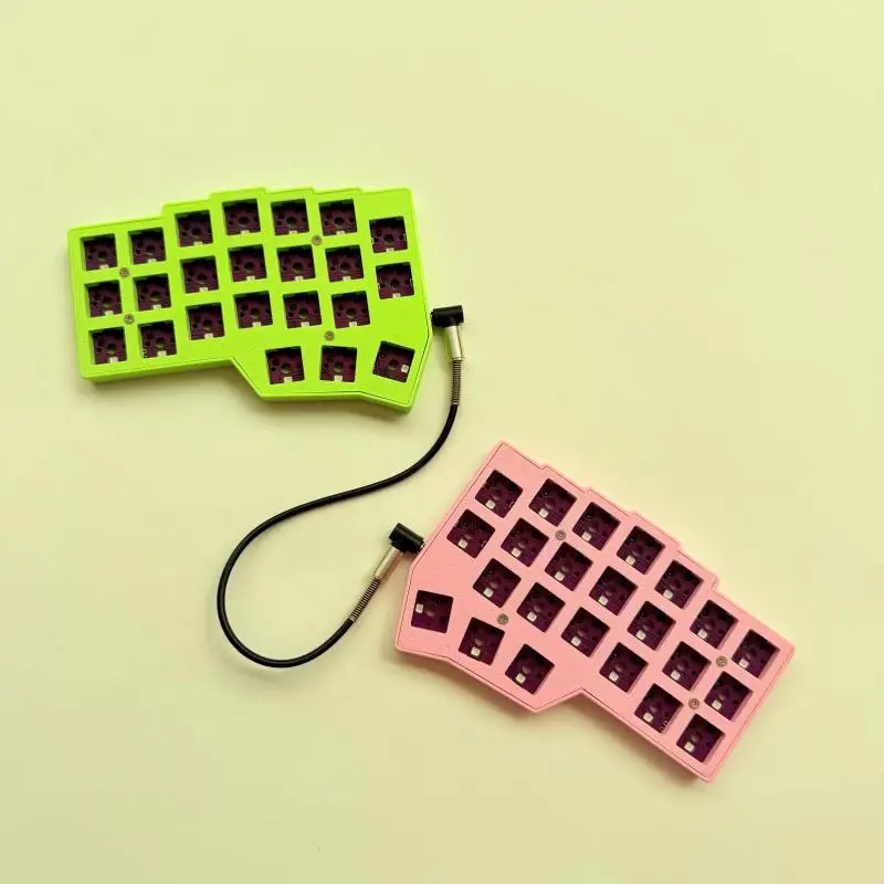 Corne V4.1 Split Teclado mecanico Kit Custom Wired Single-Mode RGB Backlight Hot-Swap Function VIAL Support for MX Switch