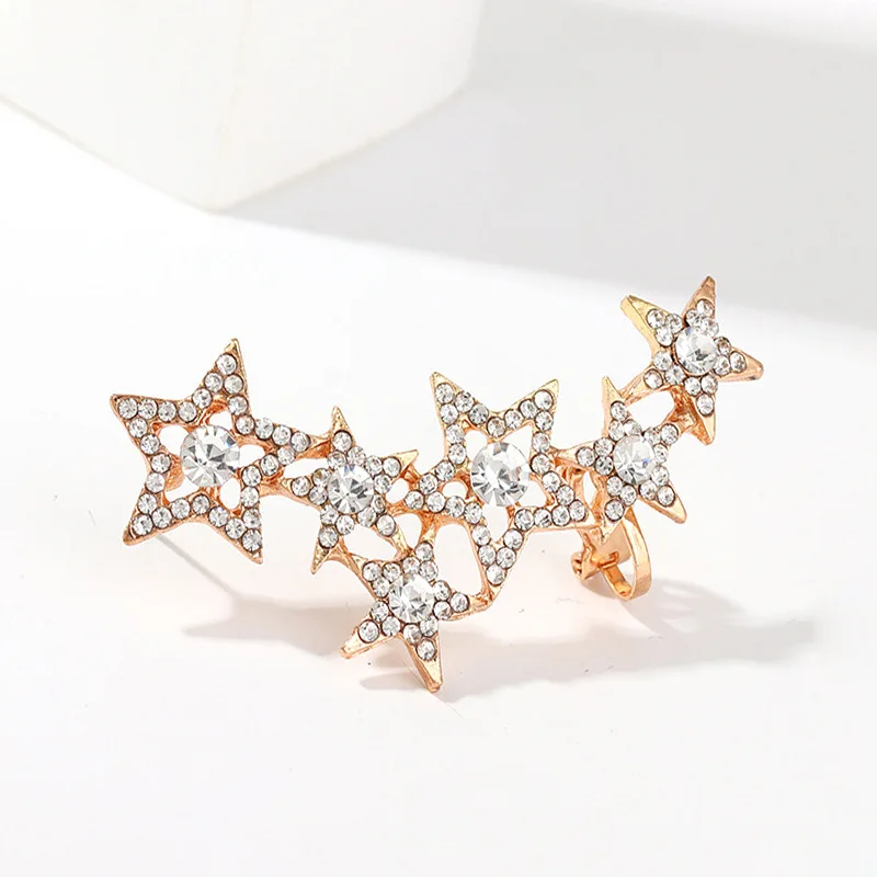 1PC Gold Silver Sta… - image