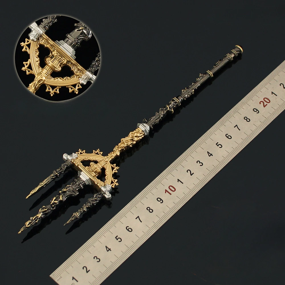 22 سنتيمتر/8.66in Eldenn لعبة الأجهزة الطرفية Mugwin الرمح المقدس الأسلحة سبيكة اللعب التماثيل سلاح المقتنيات الدعائم الحلي الصبي الهدايا