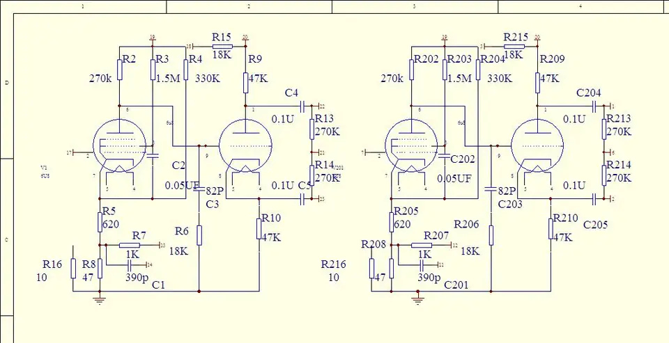 Dynaco ST70 プッシュプル真空管パワーアンプドライブボード 6U8
