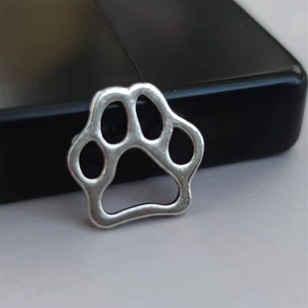 Hot Sale 3D Carving Cat Claw DIY Metal Badge for ZP Kerosene Petrol Lighter Handmade Decor Accessory Smoking Gadget Man Gift