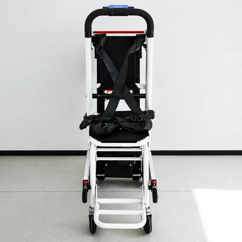 Electric Stair Climbing Wheelchair Intelligent Up and Down Stairs Machine for Disabled Elderly Crawler Mobility Aid