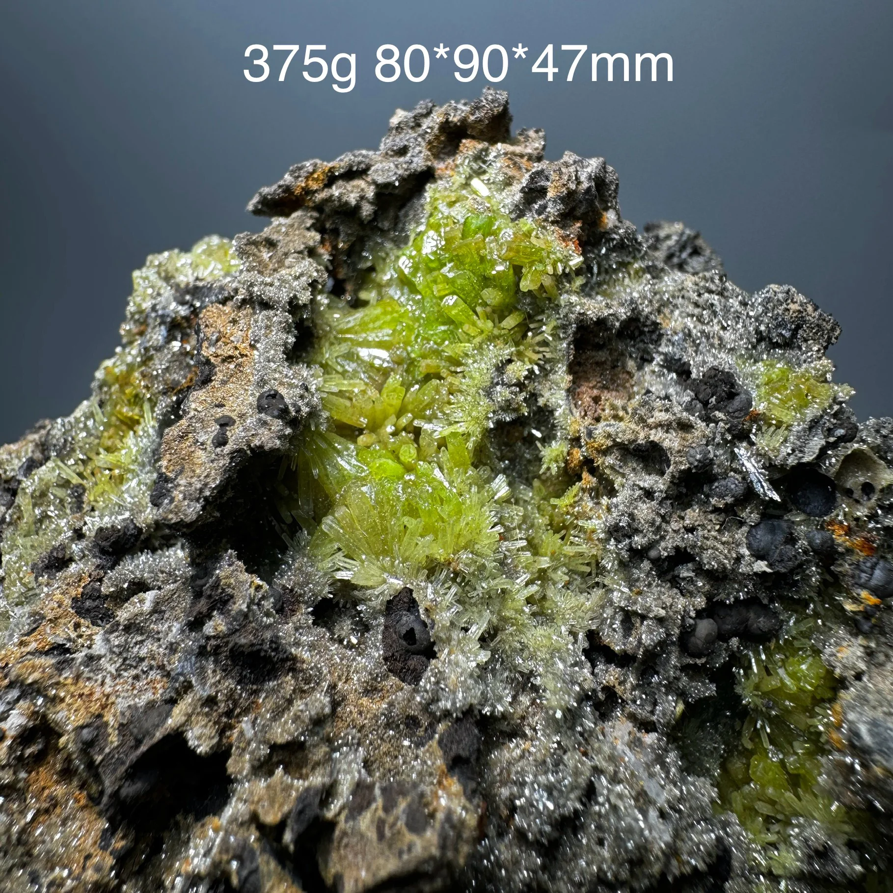 375g Natural Pyromorphite Mineral Specimen Quartz Rock Healing Stone Home Decor Gift China GuangXi