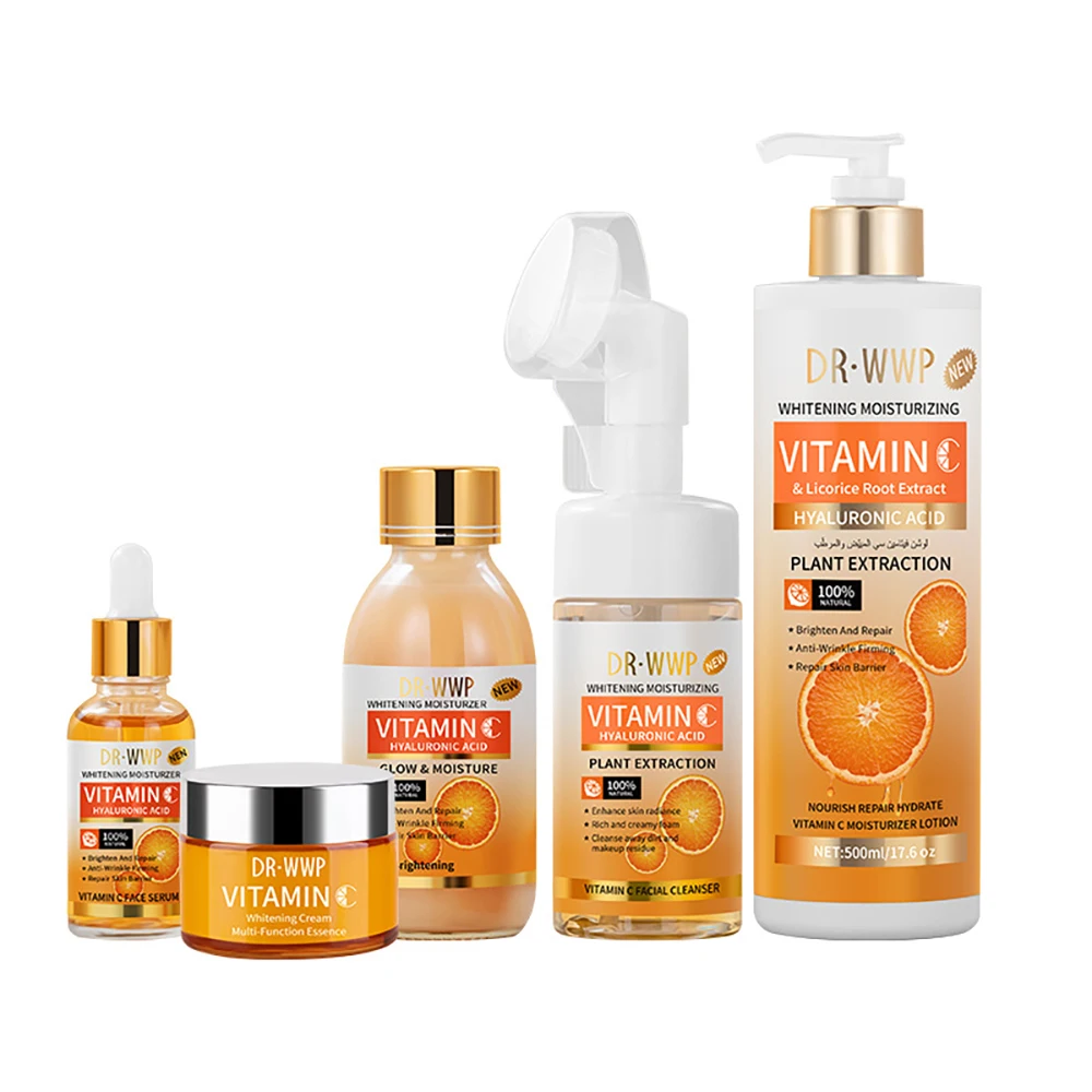 

Vitamin C Face Cream Whitening Cream Moisturizing Fading Fine Lines Shrink Pores Brightening Skin For Face Cream Skin Care 50g