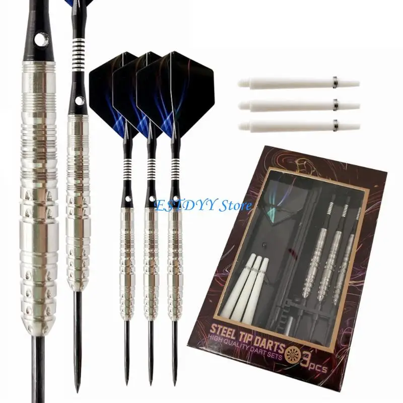 

G6DE Набор дартс Дартс Flight Профессиональный стальной наконечник Набор алюминиевых наконечников для дартс с алюминиевым валом
