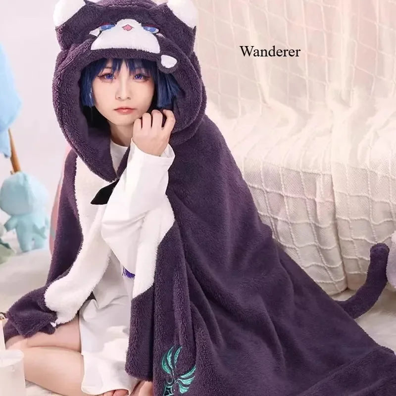 

Genshin Impact Cosplay Pajamas Wanderer Hu Tao Xiao Kaedehara Kazuha Role Playcostume Soft Clothes for Friend Gift