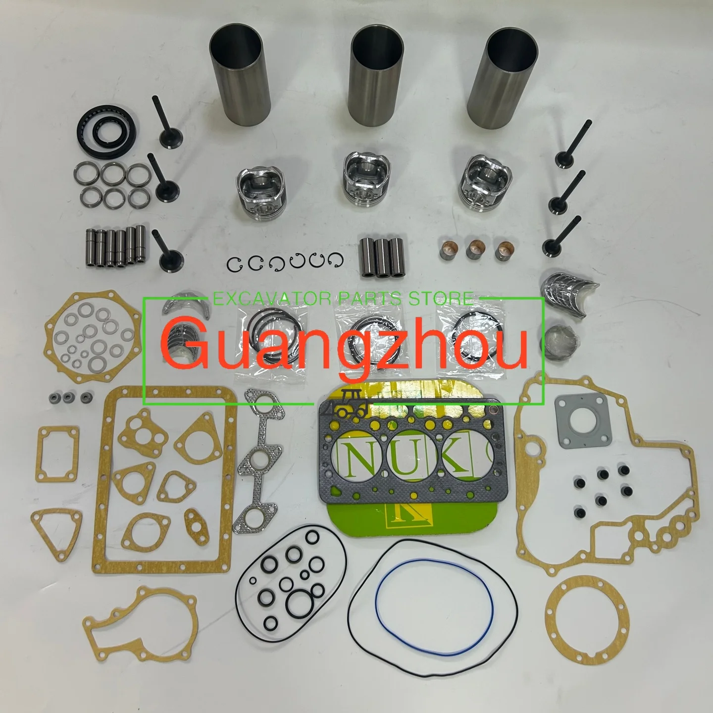 Overhaul Rebuild Kit for Kubota Engine D1302 Tractor L275 L2002 L275F L275DT L2250F L2250DT