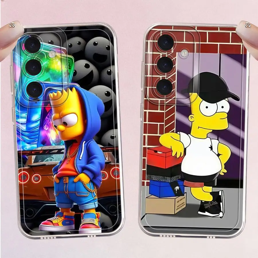 Case for Samsung Galaxy A34 A35 A56 A50 A33 A52 A36 A13 A55 A23 A54 A15 A25 A51 A14 A16 A52 A31 A26 A24 Phone Cover The Simpsons