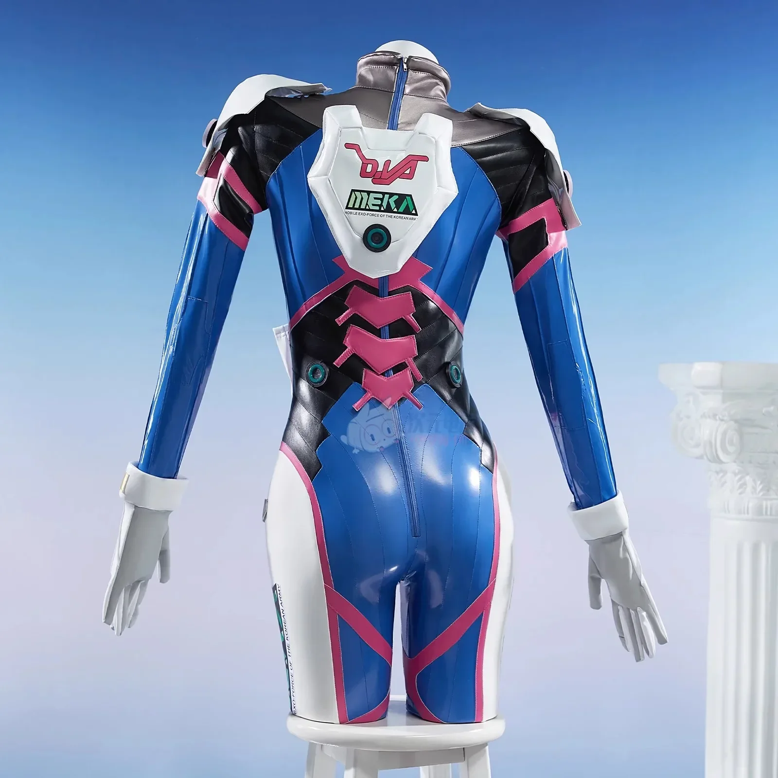 【フルセット】オーバーウォッチ　Dva ディーバ　コスプレ衣装 Game Overwatch D.Va Song Hana Cosplay Costume Adult Women Cute