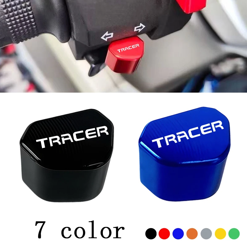 

For Yamaha Tracer 700 900 7 9 Gt 700Gt 900Gt Accessories CNC Aluminum Motorcycle Switch Button Turn Signal Switch Key Cap