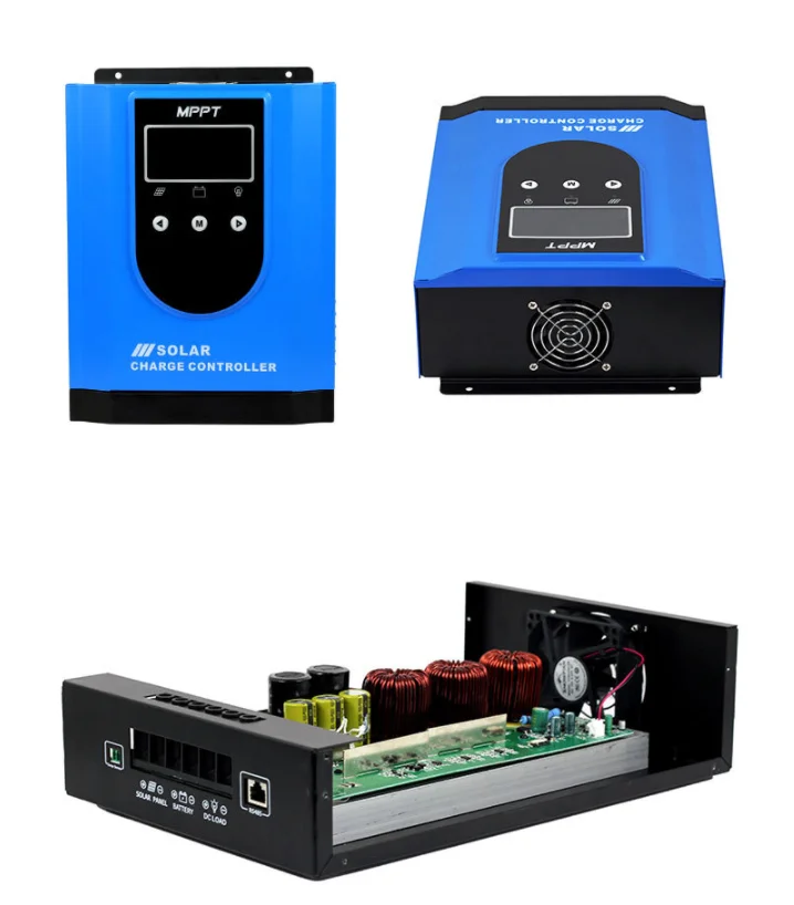 

RS485/RJ45 MPK2 series MPPT 12V/24/36/48V 30A 40A 50A 60A 80A 100A Solar Change Controller with LCD color display