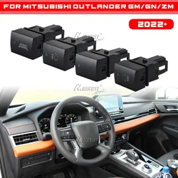 Car LED Light Power Switch Button For Mitsubishi Outlander GM/GN/ZM 2022- 2024 Switch Button Dashboard Light Control Accessory