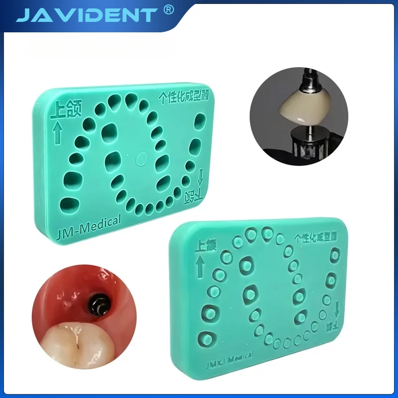 JAVIDENT 1Pcs Dental Models, Customized Soft Tissue Forming Tools for Dental Implants, Teeth, Gingival Formers, Dental Materials