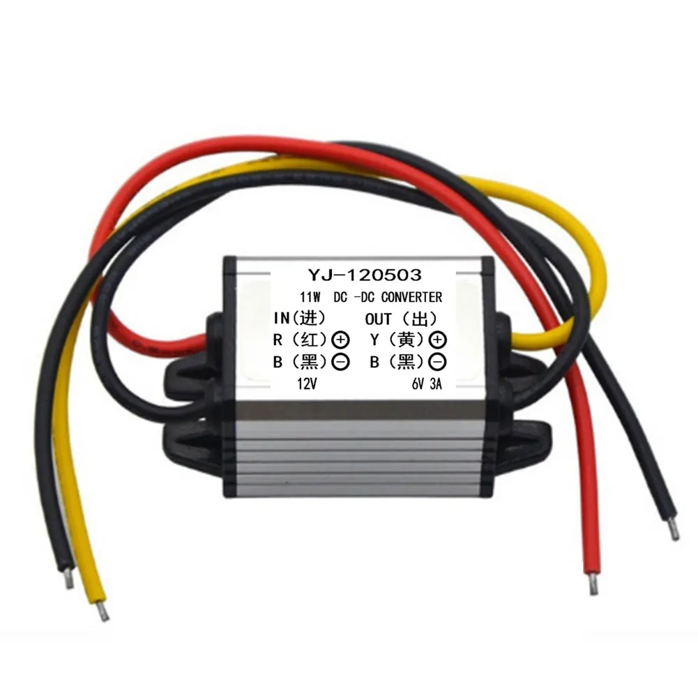 Regulador reductor de potencia, convertidor reductor, módulos automotrices, CC/CC, 12V a 6V, 3a, 18W