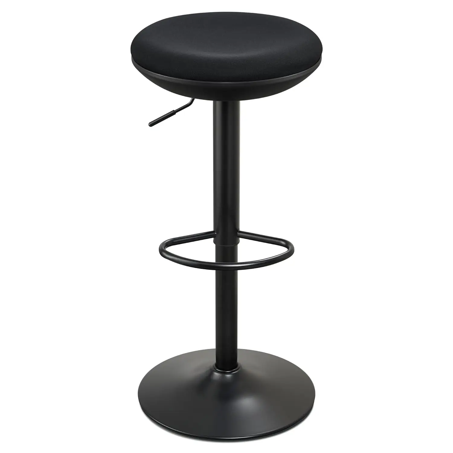 

Стоячий настольный табурет, эргономичный регулируемый высокий качающийся табурет, круглое сиденье 360° ° Поворотный офисный стул без спинки