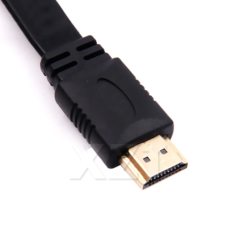 30cm Full HD Short HDMI-compatible Cable Support 3D Male to Male Plug Flat Cable Cord for Audio Video HDTV TV