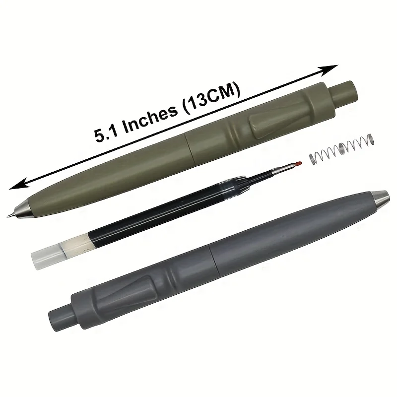 5/6/11 جزيرة عيد الفصح أقلام محايدة لطيفة للغاية، أقلام صورة موي قابلة للتمديد، أقلام جيب صغيرة ذات مركز منخفض للجاذبية، سعة كبيرة #3