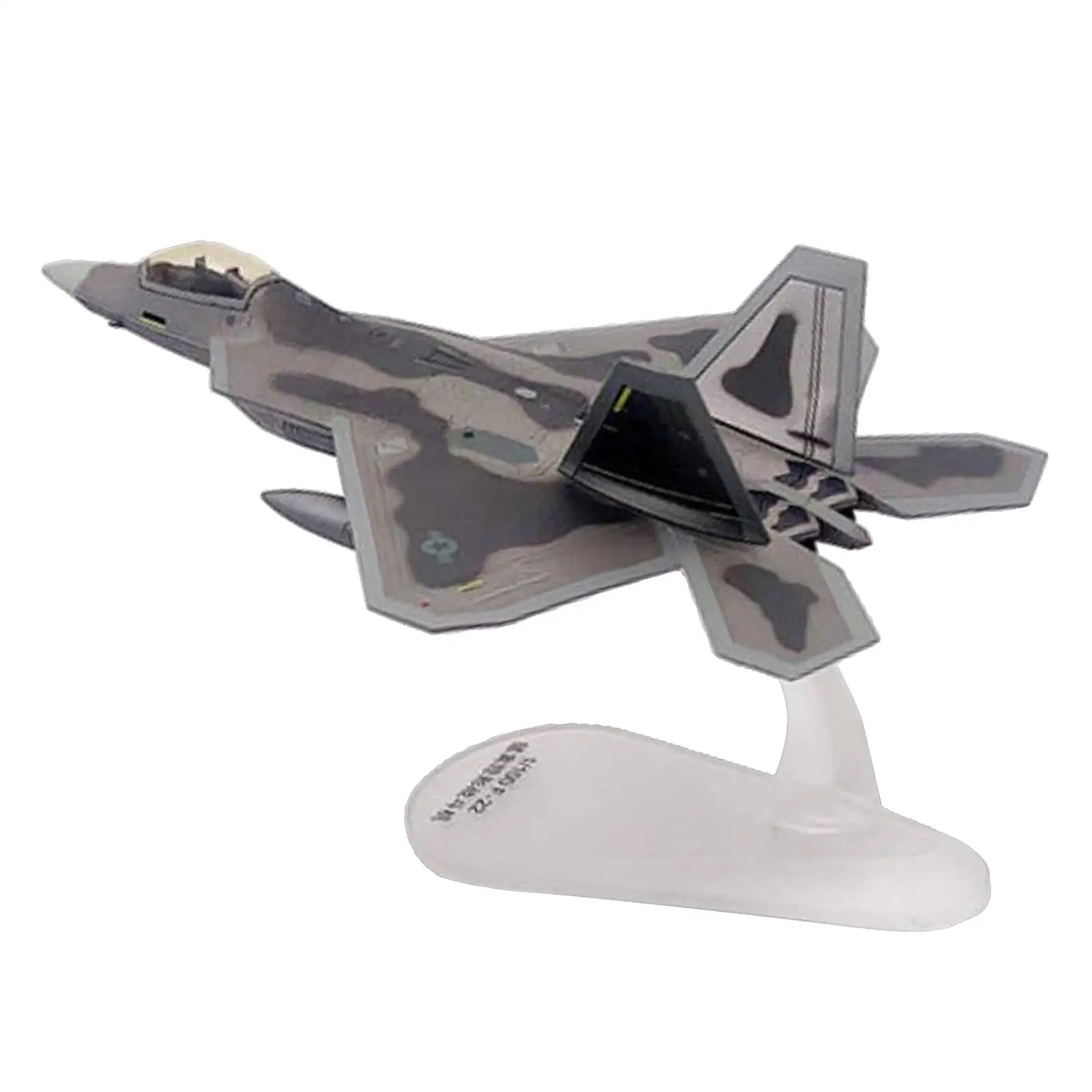 Échelle 1:100 papier avion de chasse F-22 américain avion cadeau d'anniversaire