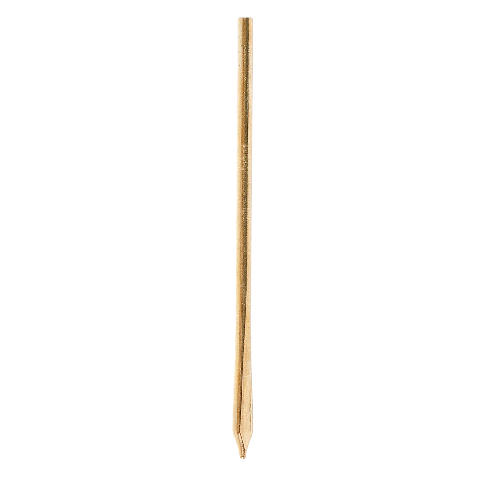 

Brass Lacing Needle Flat Head Manual Threading Tool Hand Stitching Needle for DIY Leathercraft Jewelry Making Precise