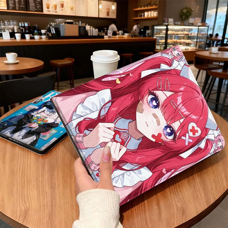 

Rem Anime Beautiful Fashion For OPPO Pad 2 3 4 Neo Air SE X Pro 10.36 11 11.4 11.61 12.1 13.2 Inch 2025 Foldable Tablet Case
