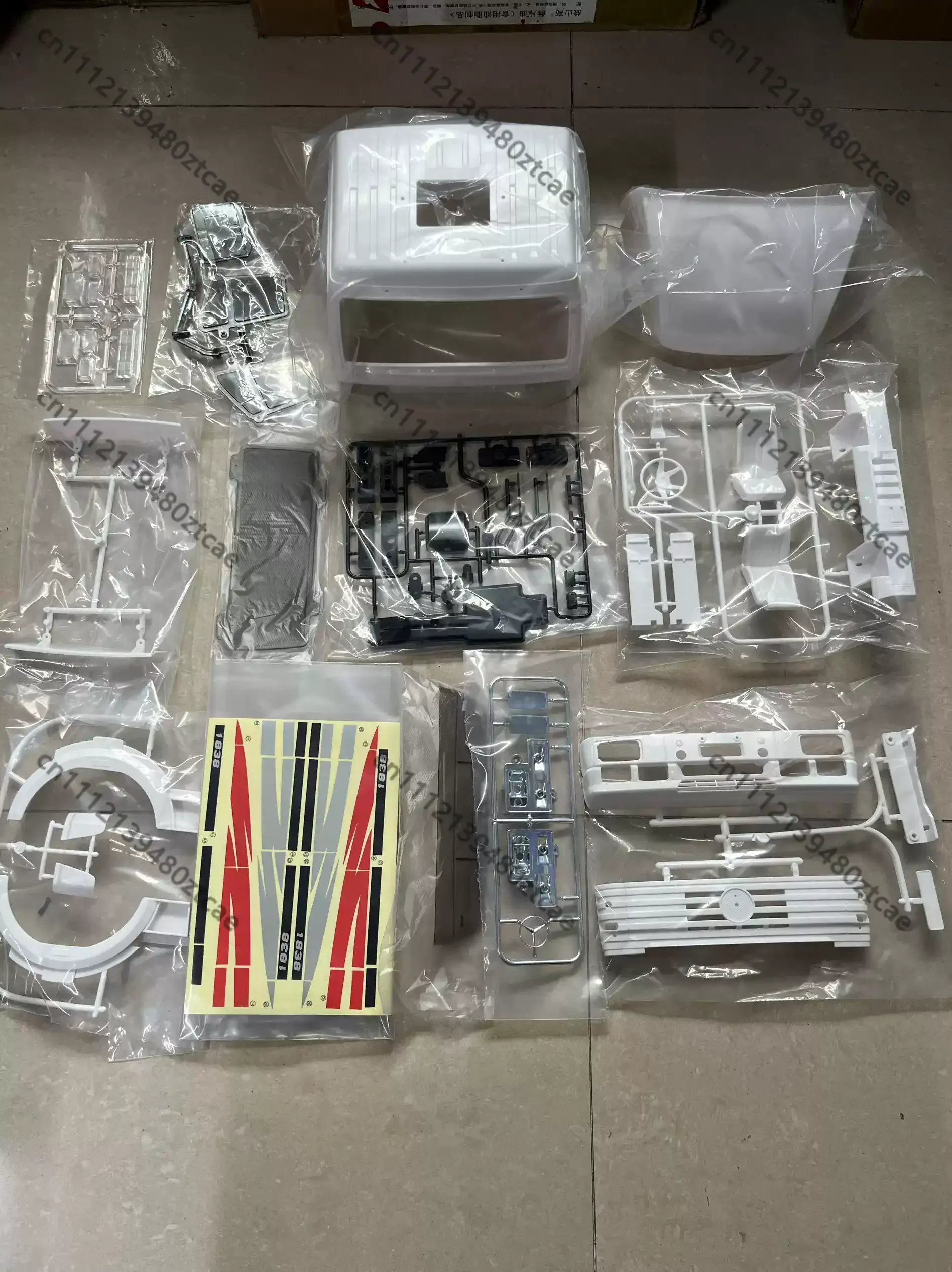 Simulation 1/14 Heavy Truck Cabin Shell Fit RC Tipper Tractor Truck ABS Plastic Body Upgrade Repair Accessories