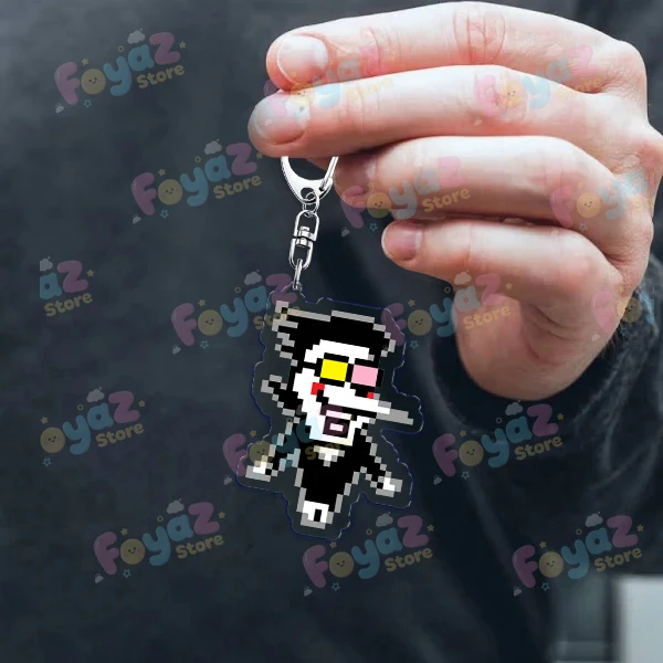 Cute Game Deltarune Ralsei Keychains for Accessories Kris Susie Spamton Undertale Jewelry Keyrings Chibi Charm Friends Gifts