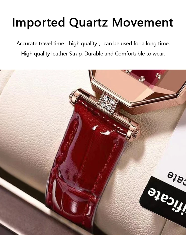 POEDAGAR Elegant Fashion Woman's Watch Waterproof Leather Quartz Watches For Women Luxury High Quality Casual Dress Ladies Watch