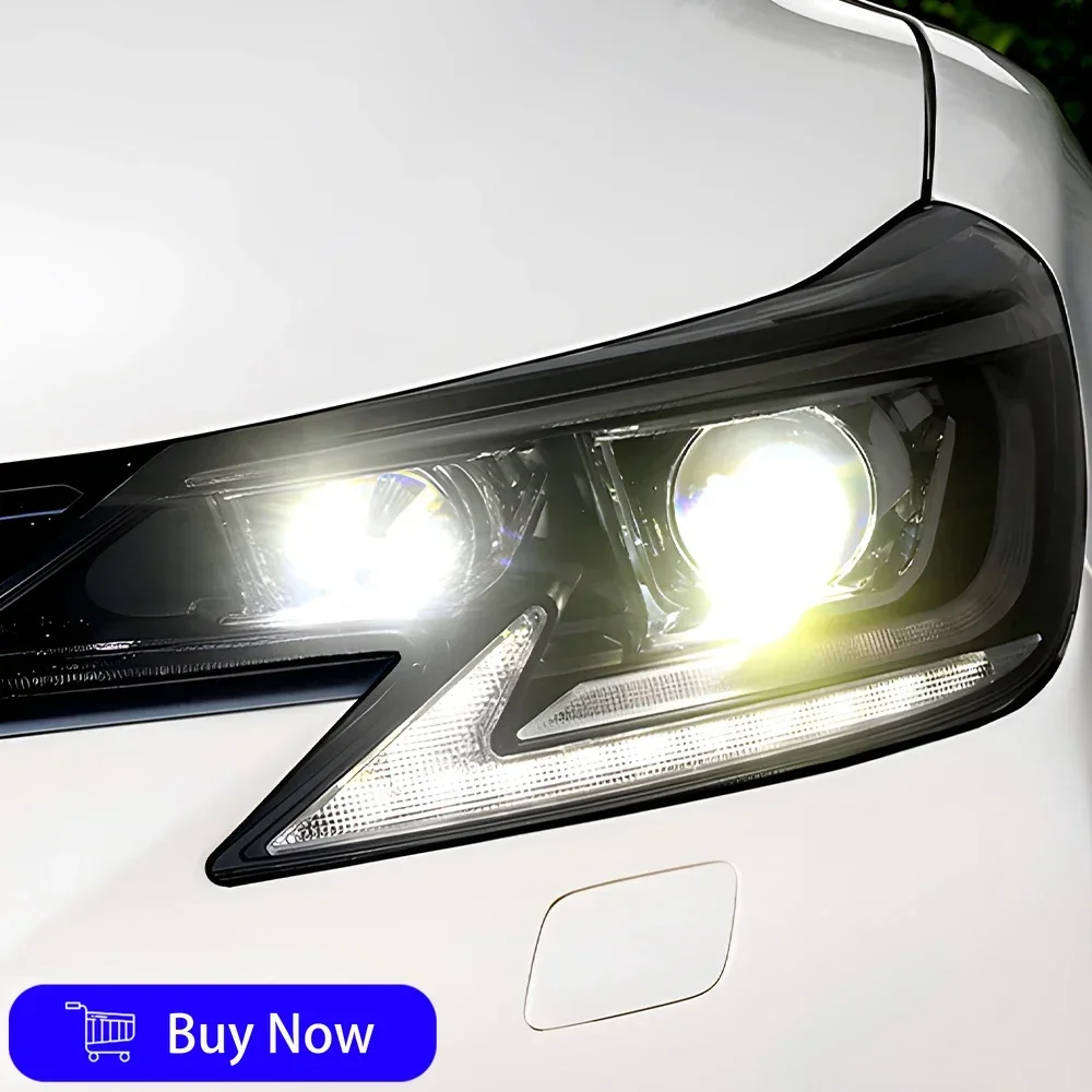 

For Toyota REIZ MARK X 2013-2017 Car Front lamps All New Upgrade LED Dynamic Turn Signal Light Two Projector Lens Accessories