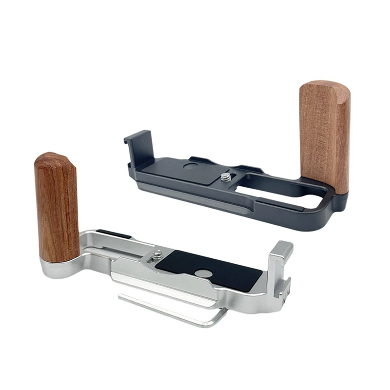 Новая L-образная ручка камеры для камеры Fuji X-100VI, L-образный кронштейн, встроенная быстросъемная пластина, защитный инструмент для фотосъемки