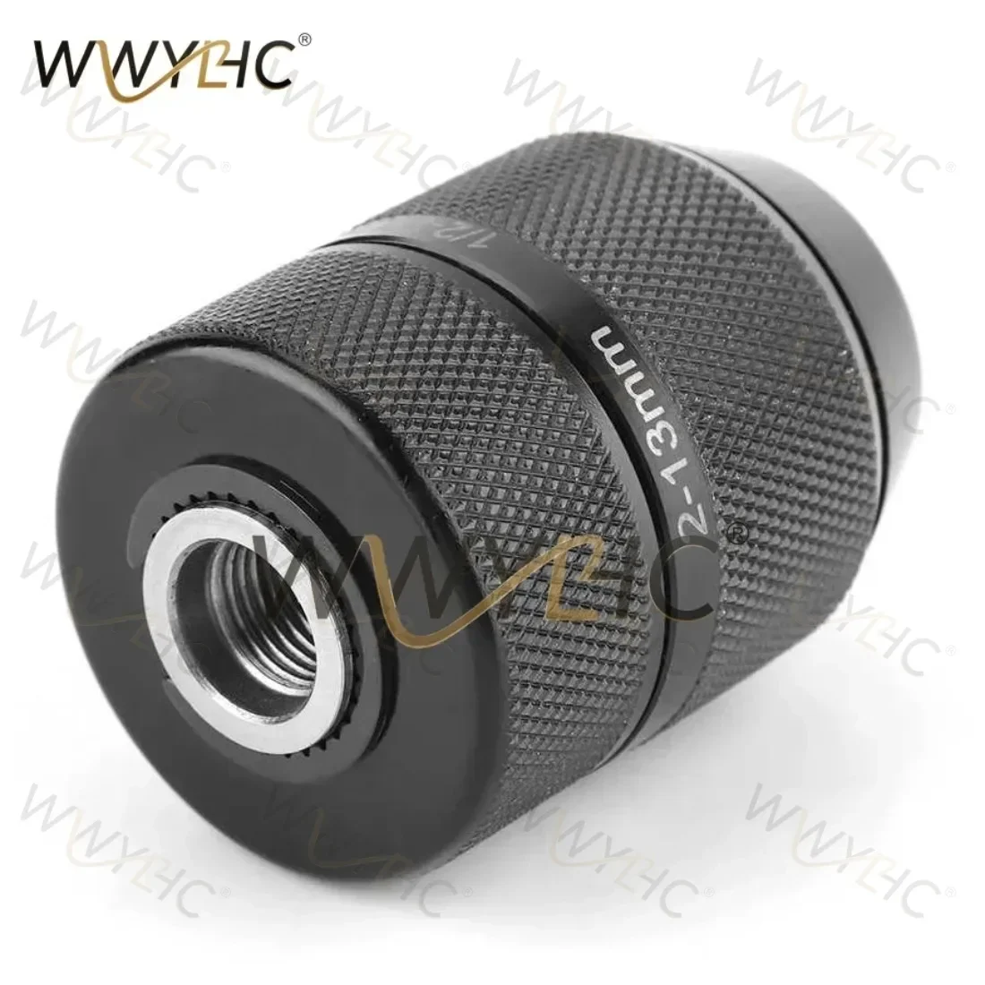 1pc High Speed Steel Keyless Drill Chuck 13mm 1/2 Mount Self Locking Electric Metal Drill Chuck for Impact drill