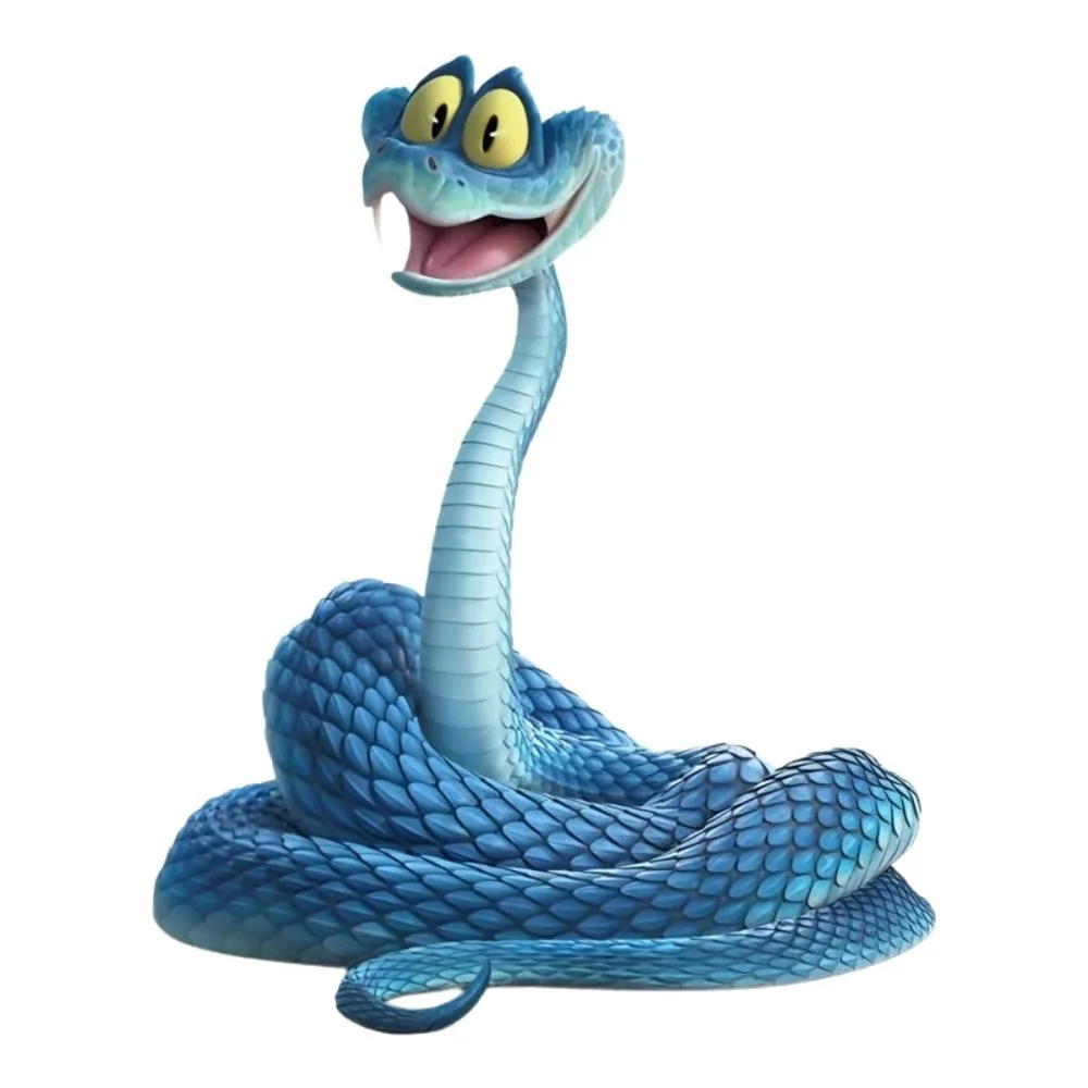 ديزني Zootopia 2 غاري دي الأفعى الرسوم المتحركة الطرفية الكرتون نموذج مشترك المنقولة الشكل زينة زخرفية الصبي لعبة هدية عيد