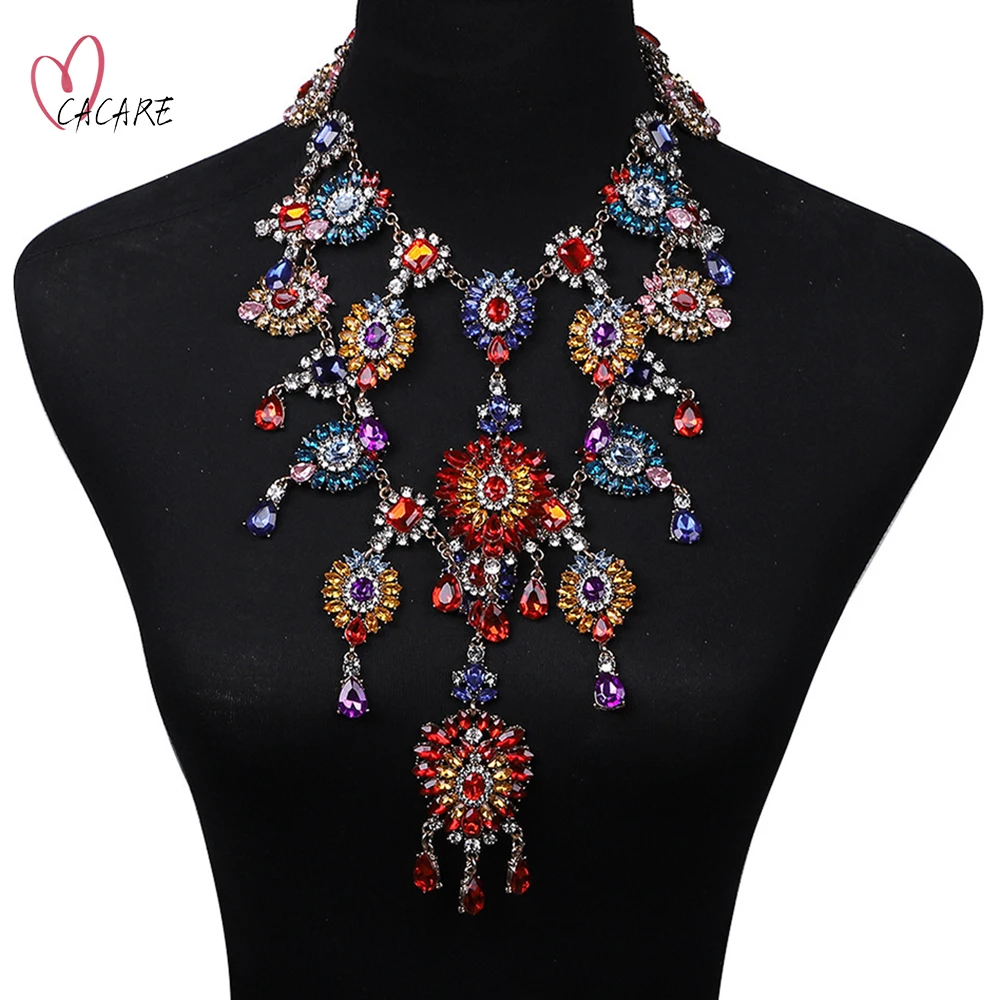 Big Pendant Vintage Necklaces for Women Jewelry on the Neck One Piece y2k Accessories Goth Chain Coquette Aesthetic boho F0317