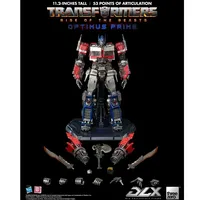 In Stock Threezero Transformation Toy Beast Rise Optimus Prime 11 Inch Alloy Action DLX Collectible Figure