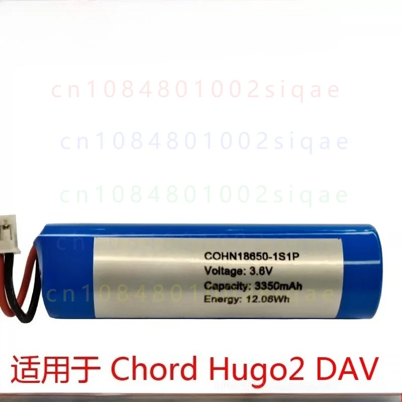 1PCS FOR COHN 18650-1S1P 3.6V 3350mAh 12.06Wh Replacement Lithium Battery For Chord Hugo2 DAV Audio Player