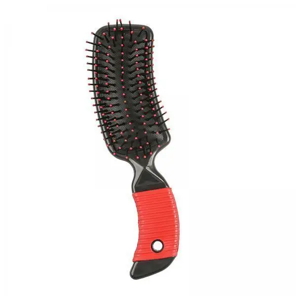 3xCushion Hairbrush Detangling Tool for Personal And Professional Use Red