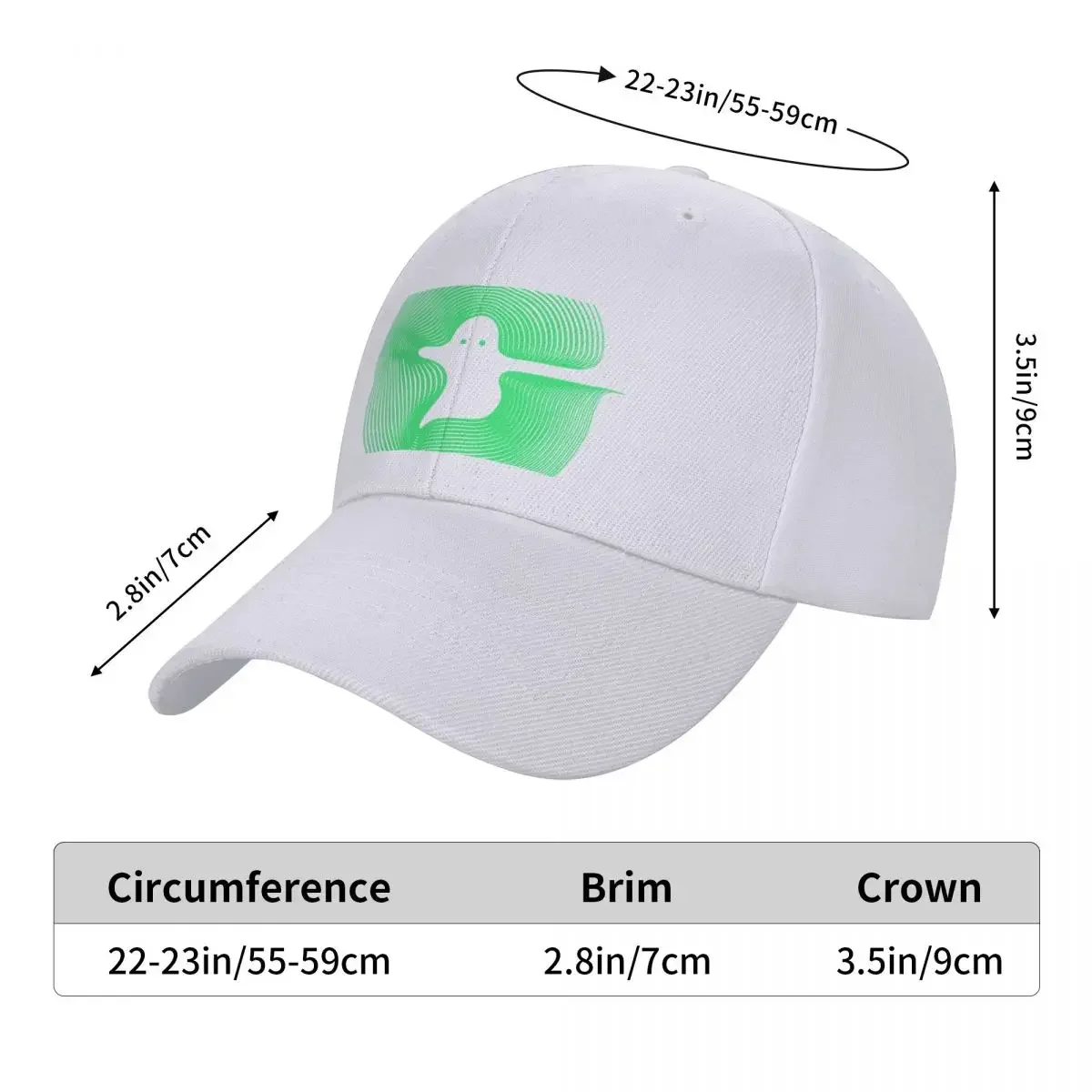 Ghost Files Logo Baseball Cap Birthday Rugby Luxury Woman Men's